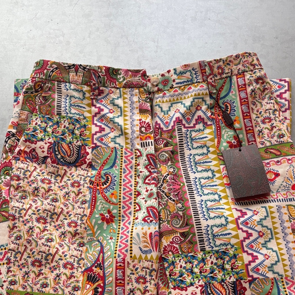 Etro Multicolor Patterned Pants - Picture 5 of 6